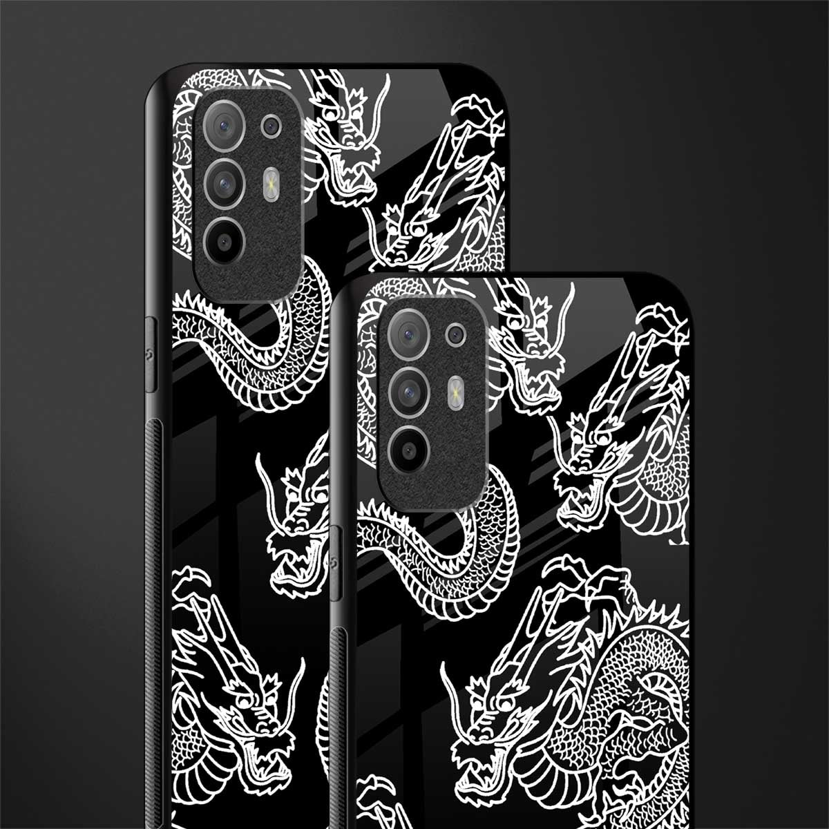 dragons glass case for oppo f19 pro plus image-2