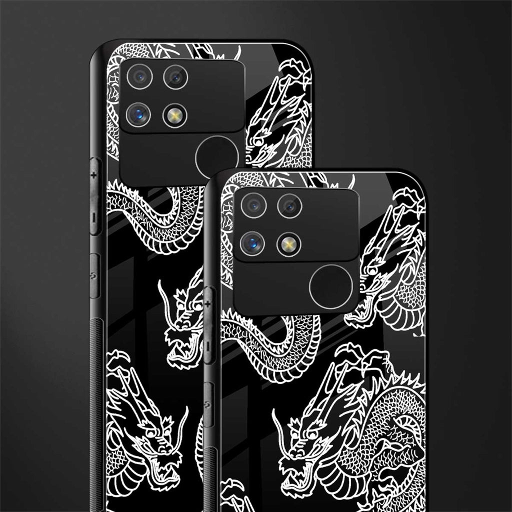 dragons back phone cover | glass case for realme narzo 50a
