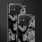 dragons back phone cover | glass case for realme narzo 50a