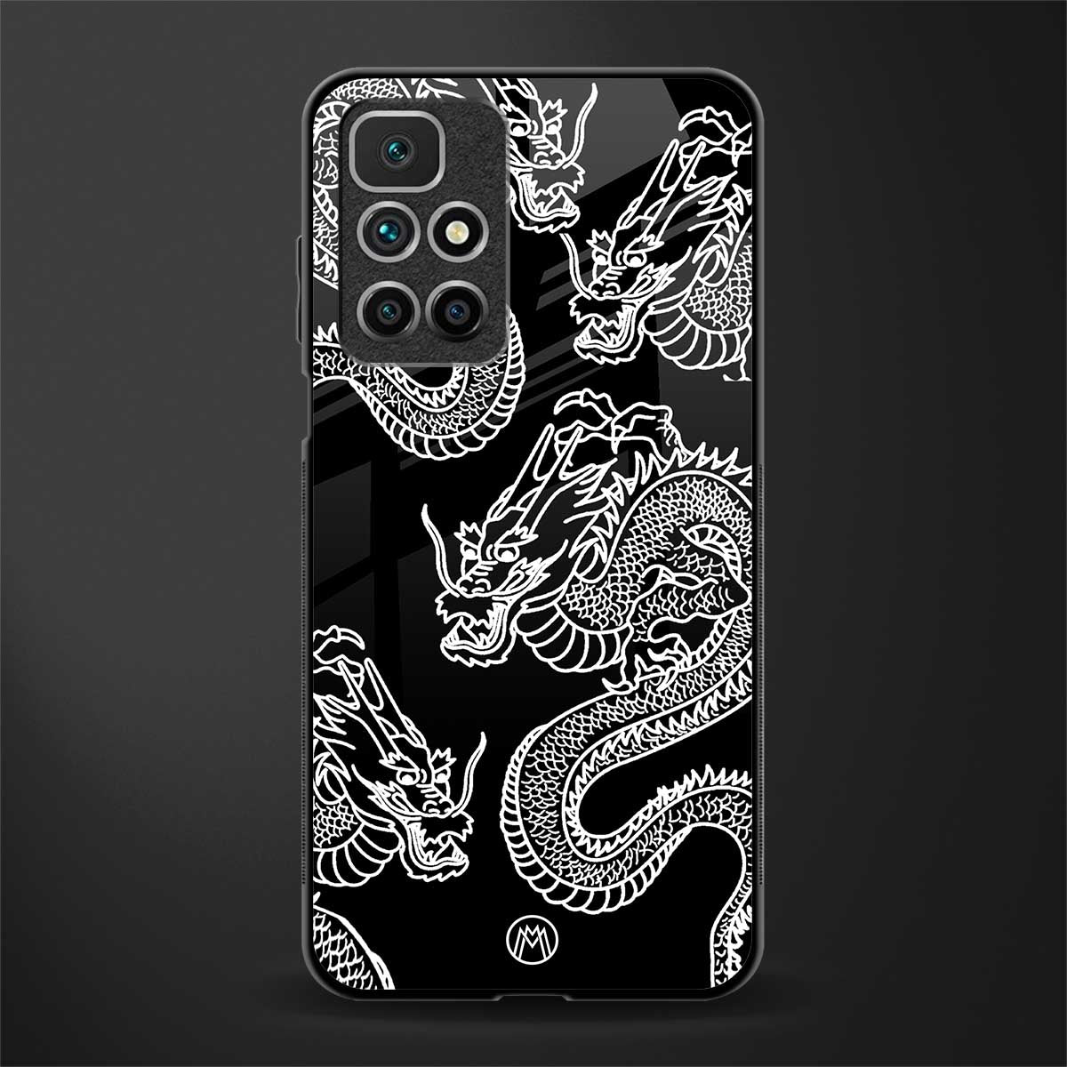 dragons glass case for redmi 10 prime image