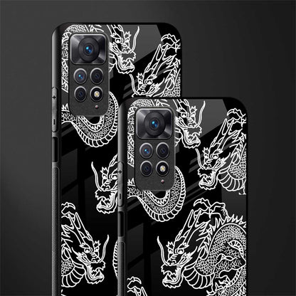 dragons back phone cover | glass case for redmi note 11 pro plus 4g/5g