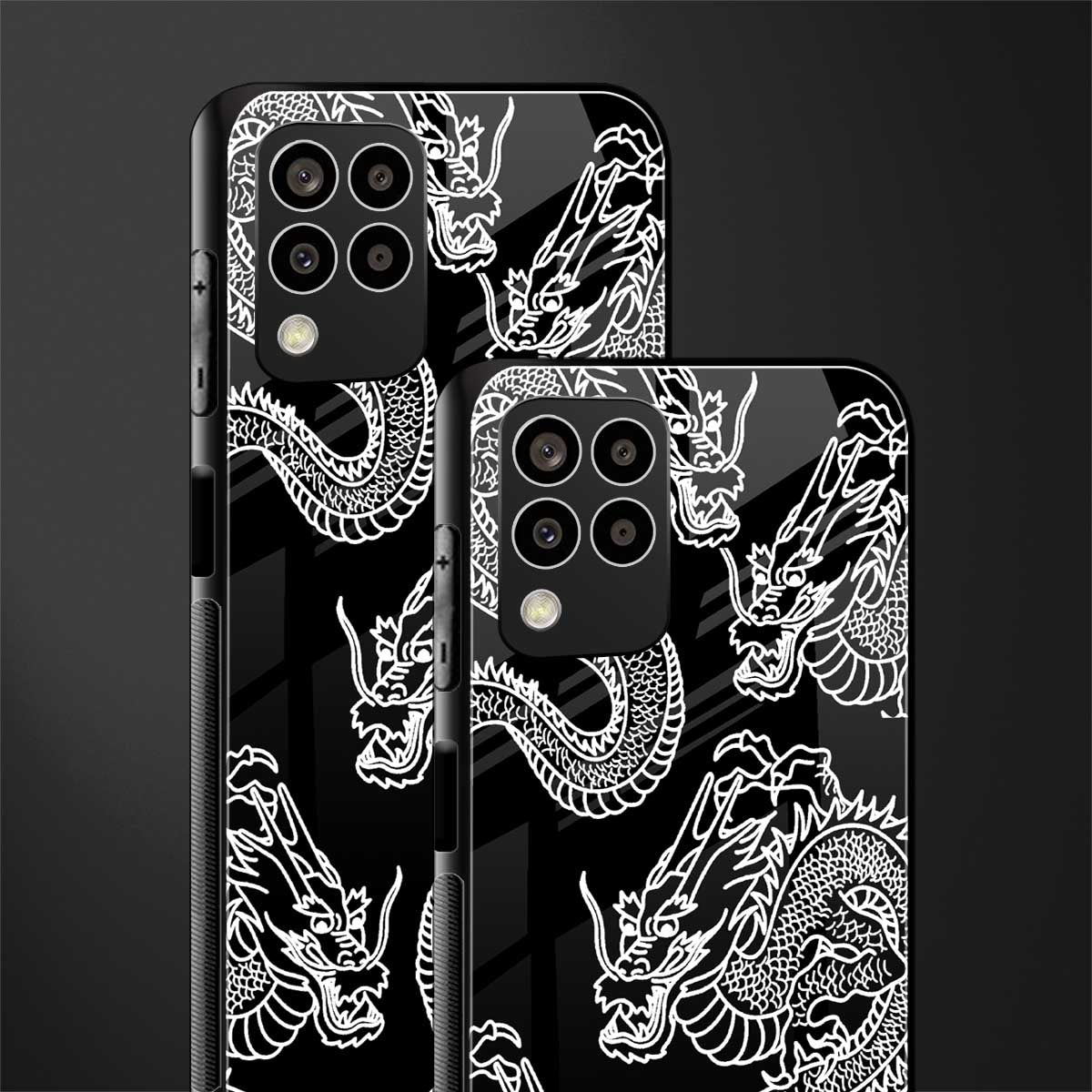 dragons back phone cover | glass case for samsung galaxy m33 5g