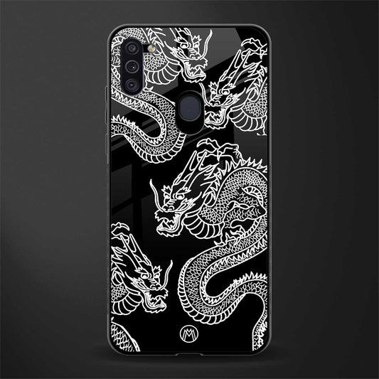 dragons glass case for samsung galaxy m11 image