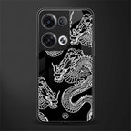 dragons back phone cover | glass case for oppo reno 8 pro