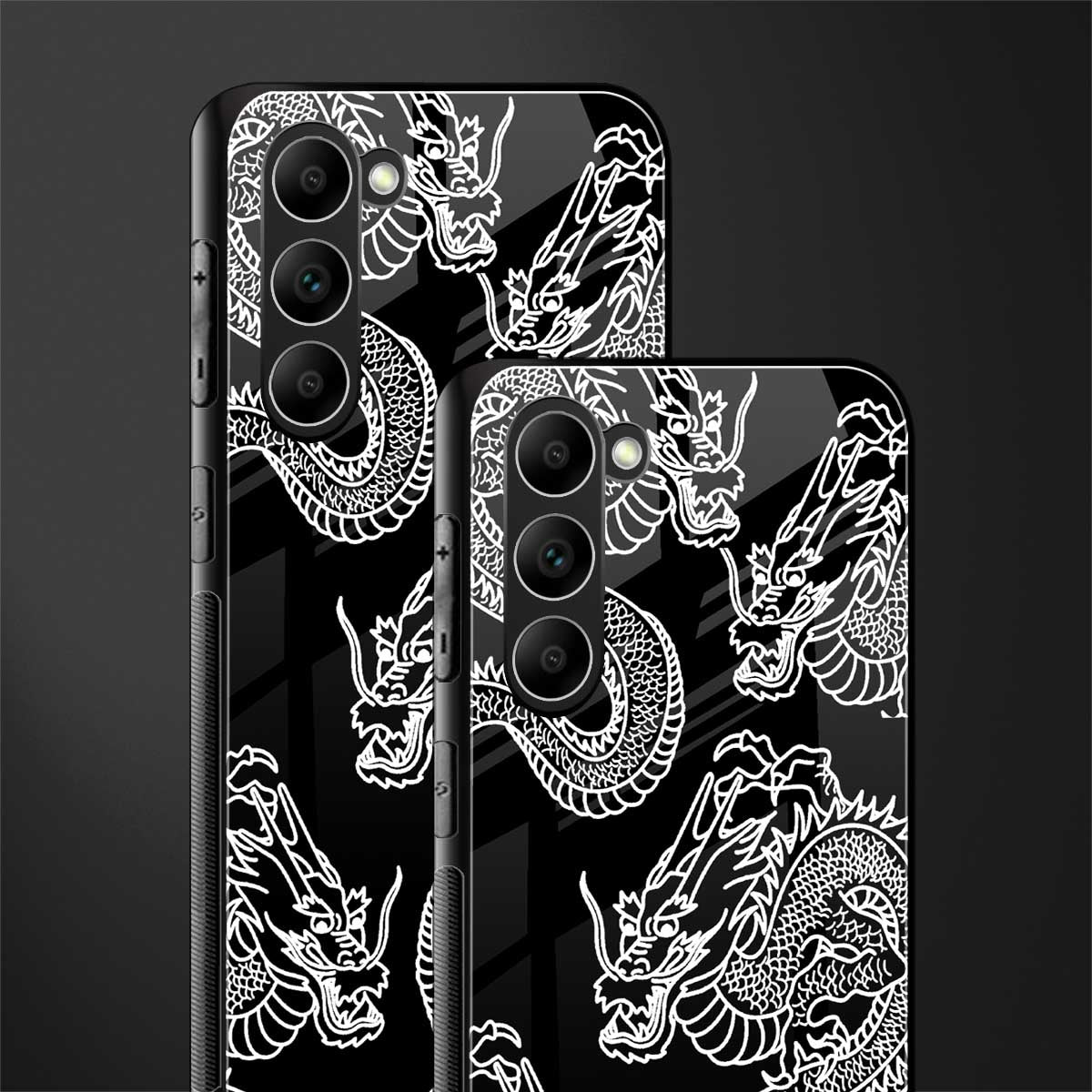 dragons glass case for phone case | glass case for samsung galaxy s23