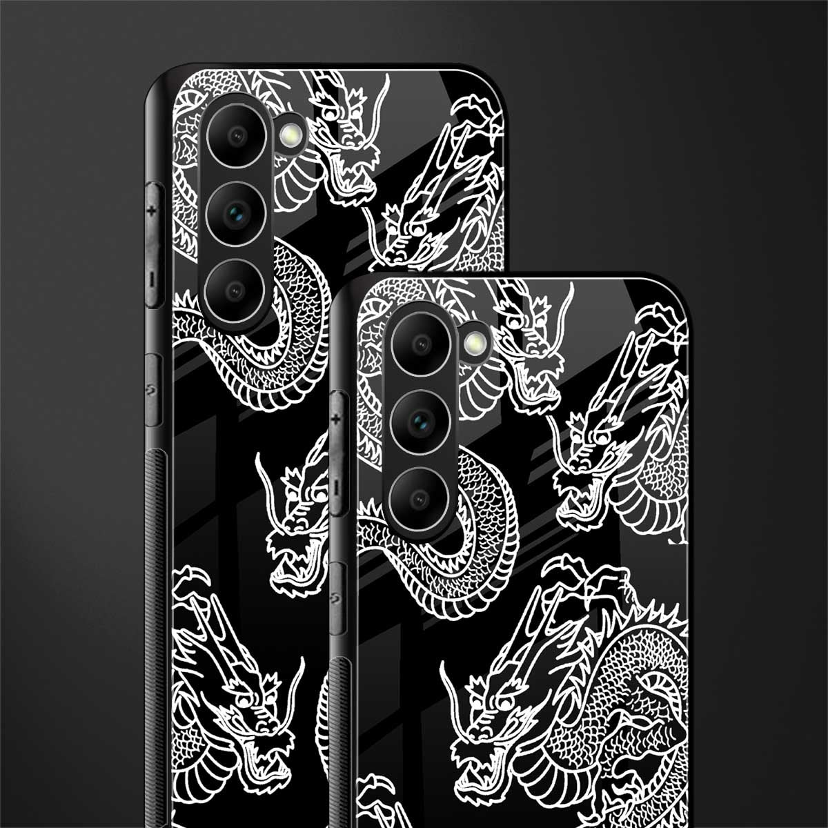 dragons glass case for phone case | glass case for samsung galaxy s23 plus
