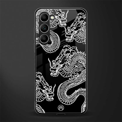 dragons glass case for phone case | glass case for samsung galaxy s23 plus