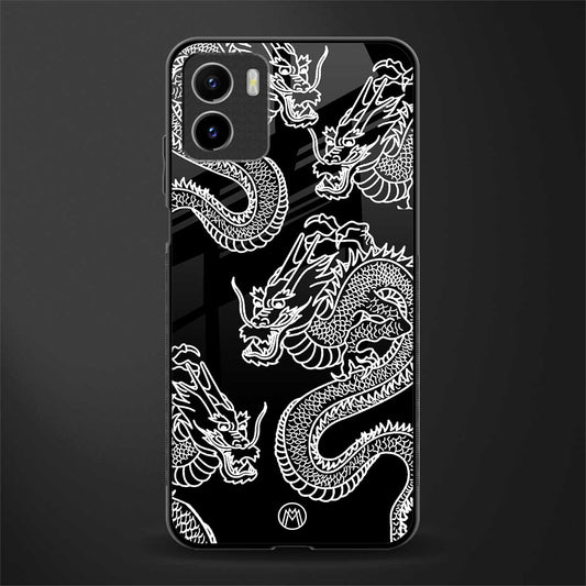 dragons back phone cover | glass case for vivo y15c