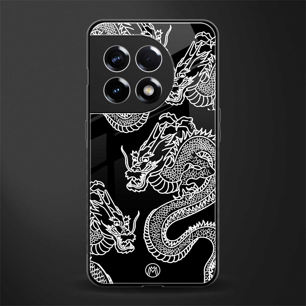 dragons back phone cover | glass case for oneplus 11r