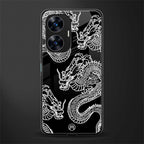 dragons back phone cover | glass case for realme c55