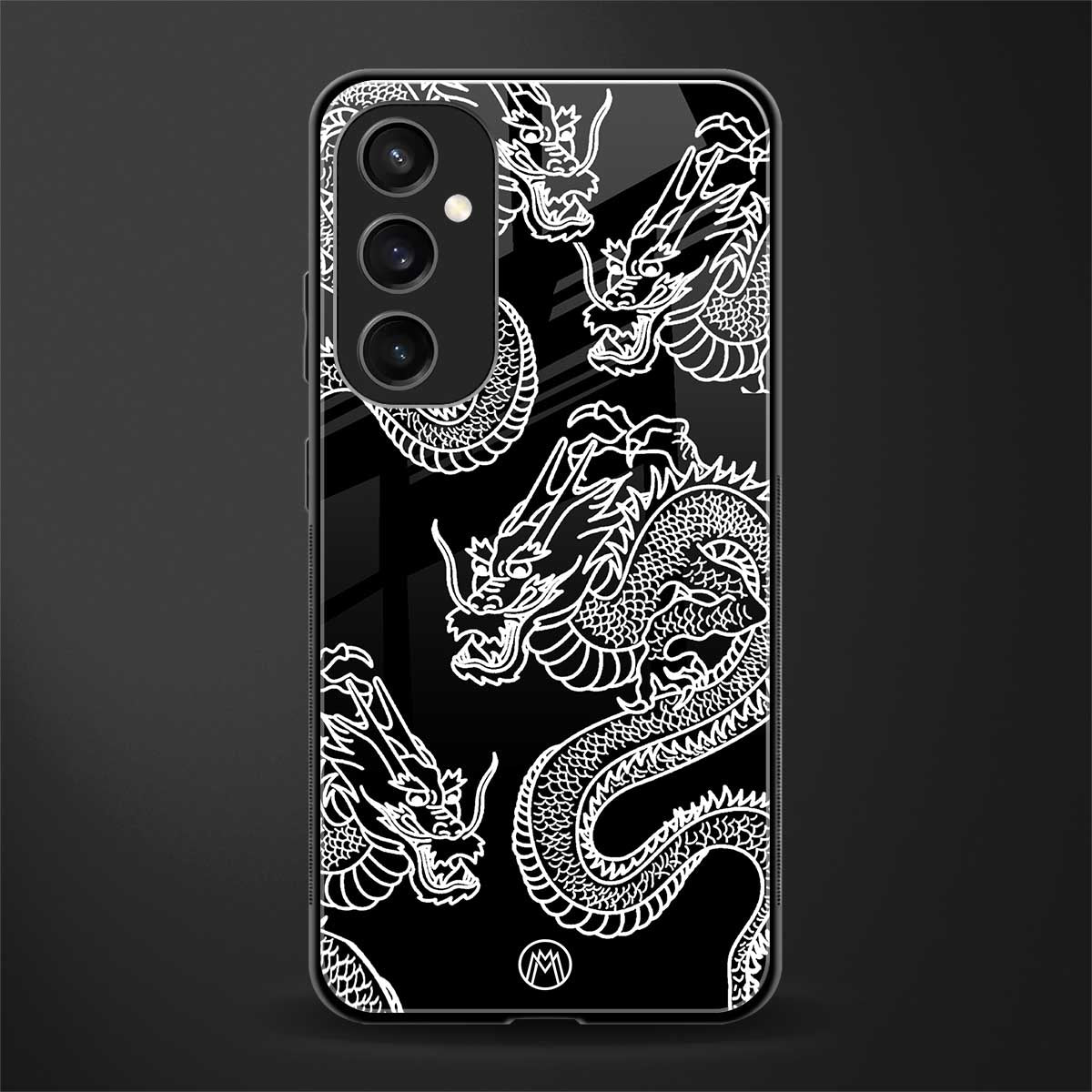 dragons back phone cover | glass case for samsung galaxy s23 fe 5g