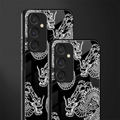 dragons back phone cover | glass case for samsung galaxy s23 fe 5g