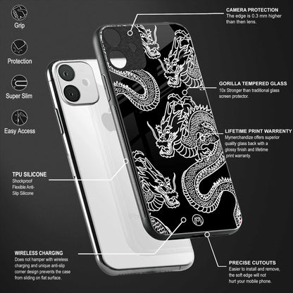 dragons glass case for phone case | glass case for samsung galaxy s23