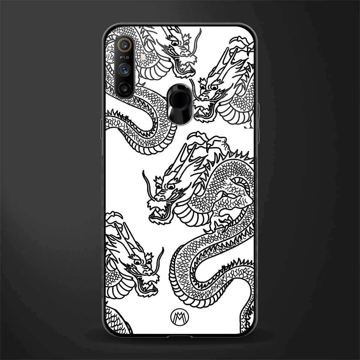 dragons lite glass case for realme narzo 10a image