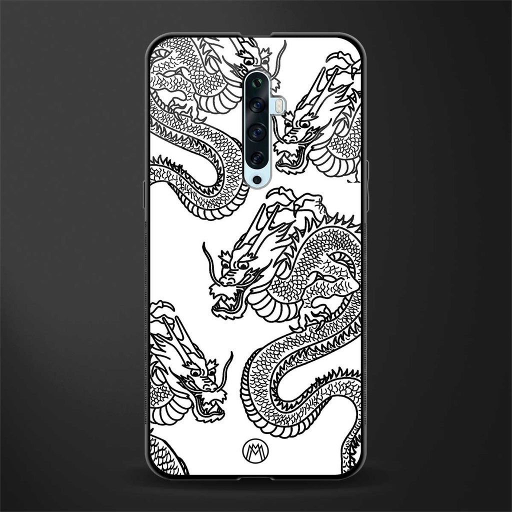 dragons lite glass case for oppo reno 2z image