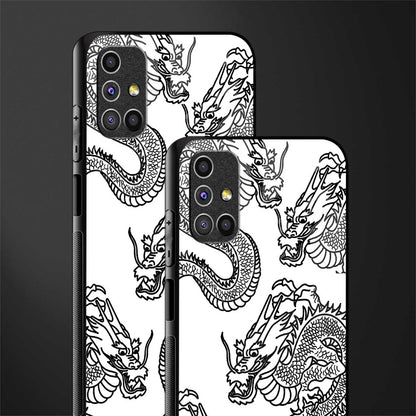 dragons lite glass case for samsung galaxy m51 image-2