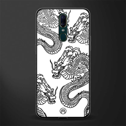 dragons lite glass case for oppo a9 image
