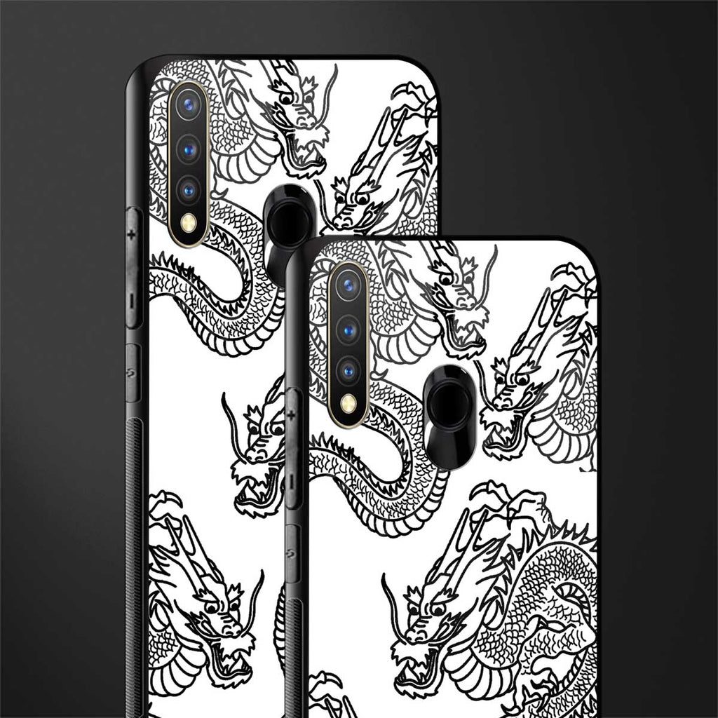dragons lite glass case for vivo u20 image-2