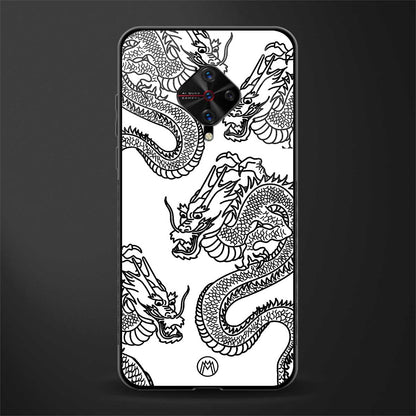 dragons lite glass case for vivo s1 pro image