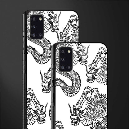 dragons lite glass case for samsung galaxy a31 image-2