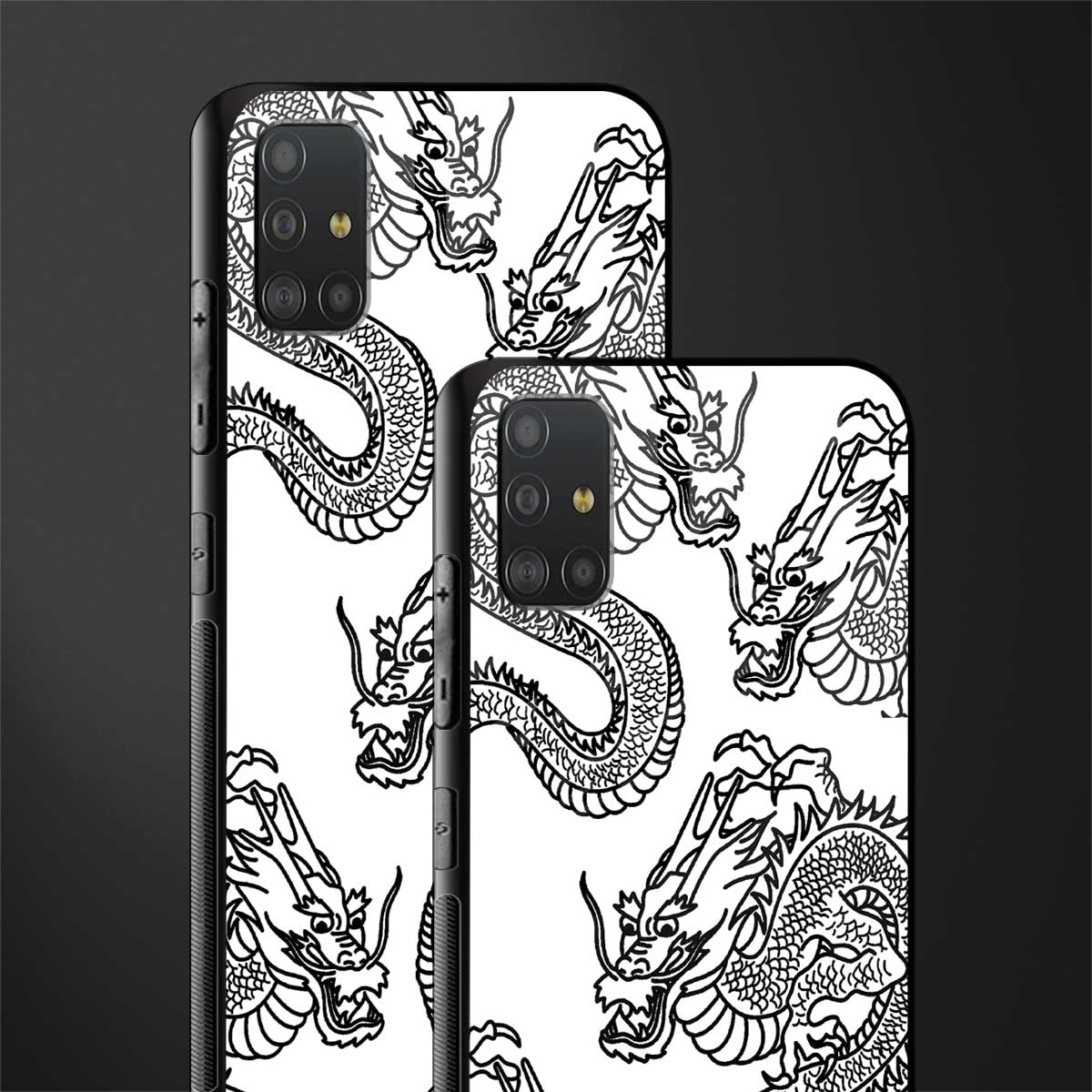 dragons lite glass case for samsung galaxy a51 image-2