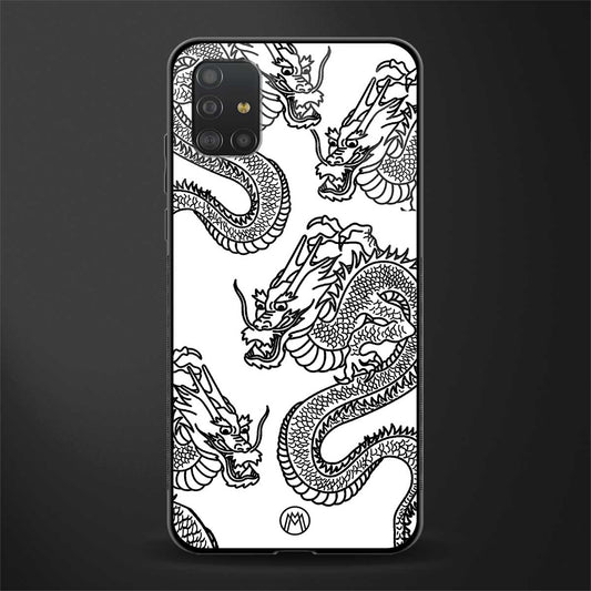 dragons lite glass case for samsung galaxy a51 image