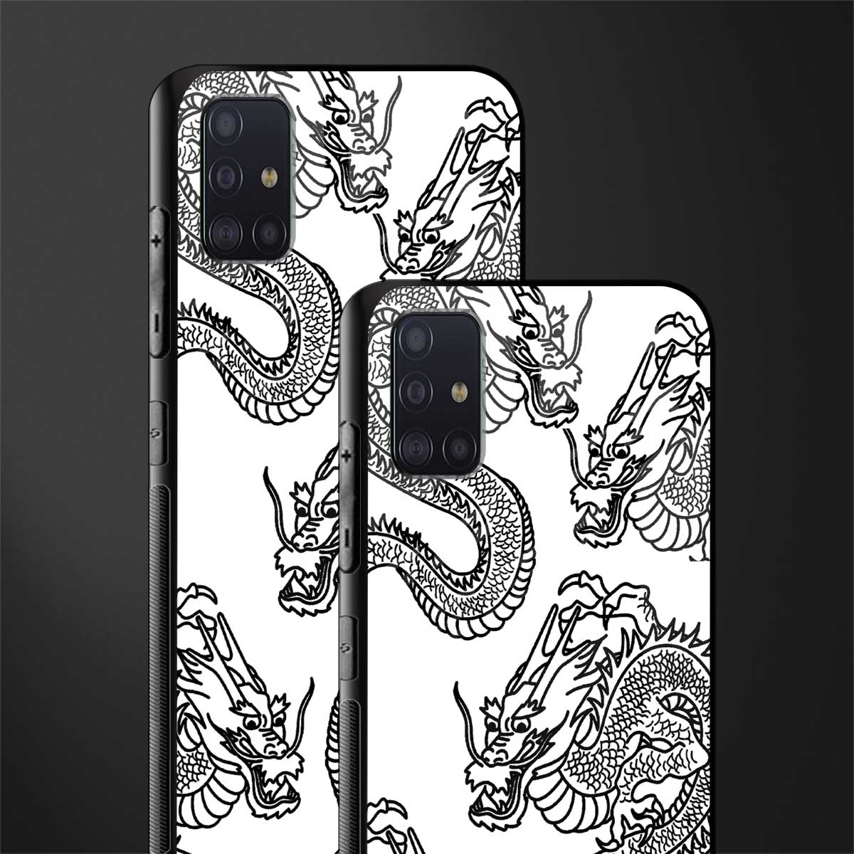 dragons lite glass case for samsung galaxy a71 image-2