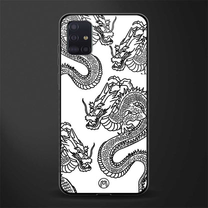 dragons lite glass case for samsung galaxy a71 image