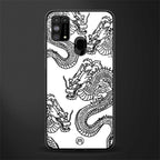 dragons lite glass case for samsung galaxy f41 image