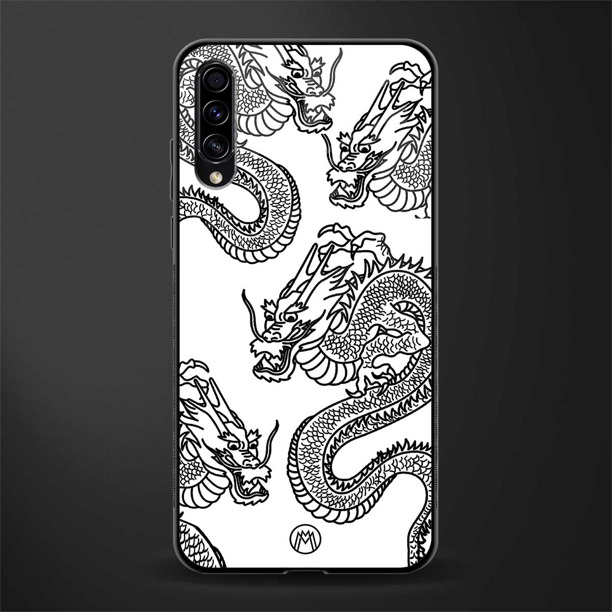 dragons lite glass case for samsung galaxy a30s image