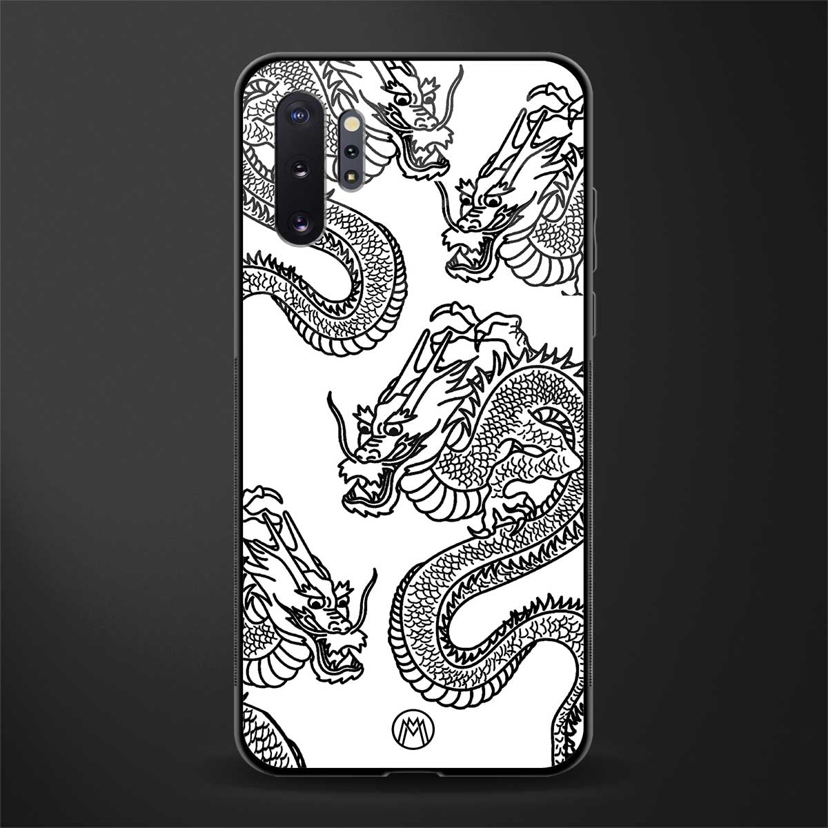 dragons lite glass case for samsung galaxy note 10 plus image