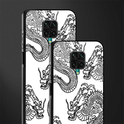 dragons lite glass case for redmi note 9 pro image-2