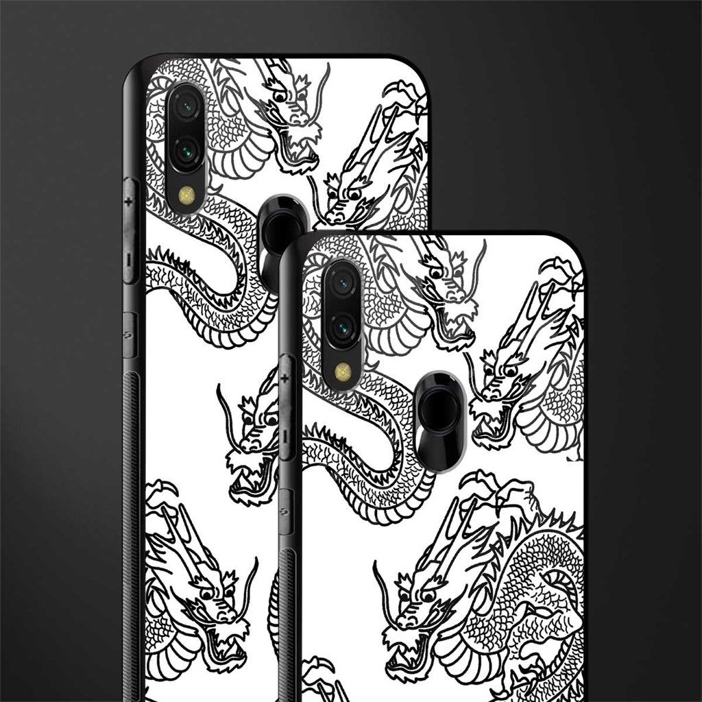 dragons lite glass case for redmi note 7 image-2