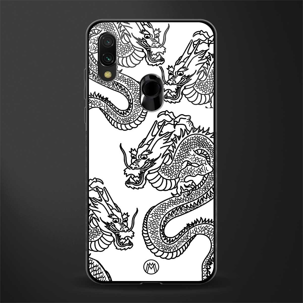 dragons lite glass case for redmi note 7 image