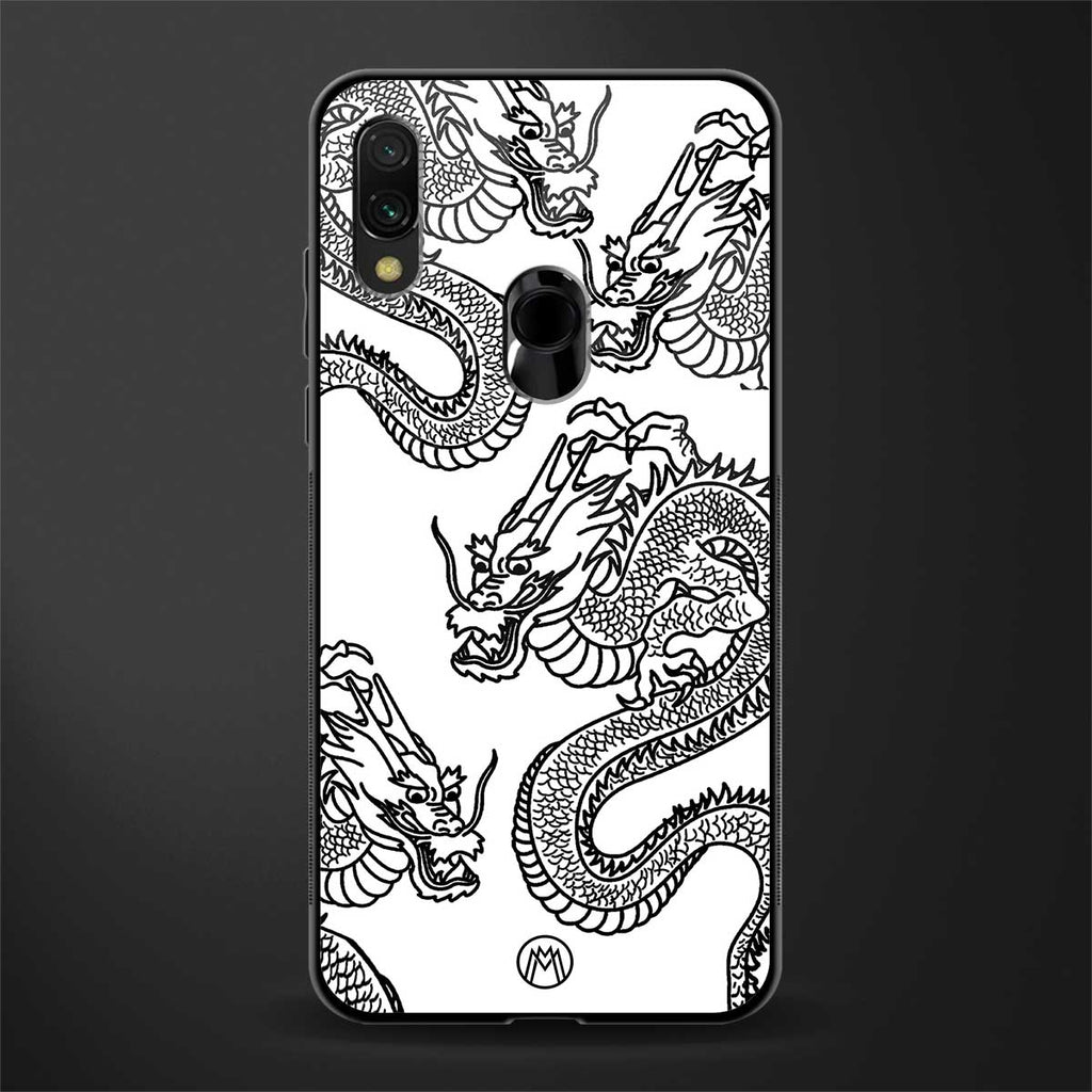 dragons lite glass case for redmi note 7s image