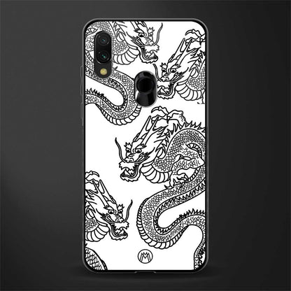 dragons lite glass case for redmi note 7 pro image