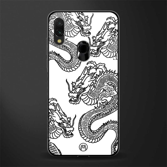 dragons lite glass case for redmi note 7 pro image