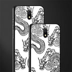 dragons lite glass case for redmi 8a image-2