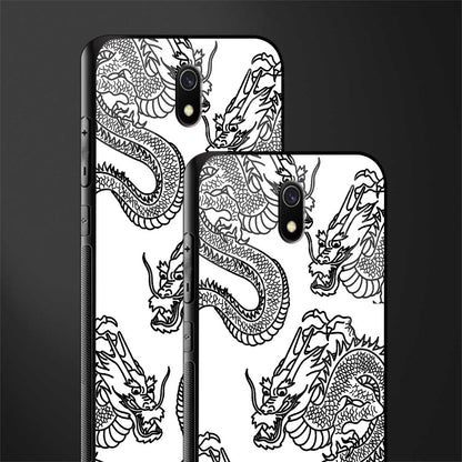 dragons lite glass case for redmi 8a image-2