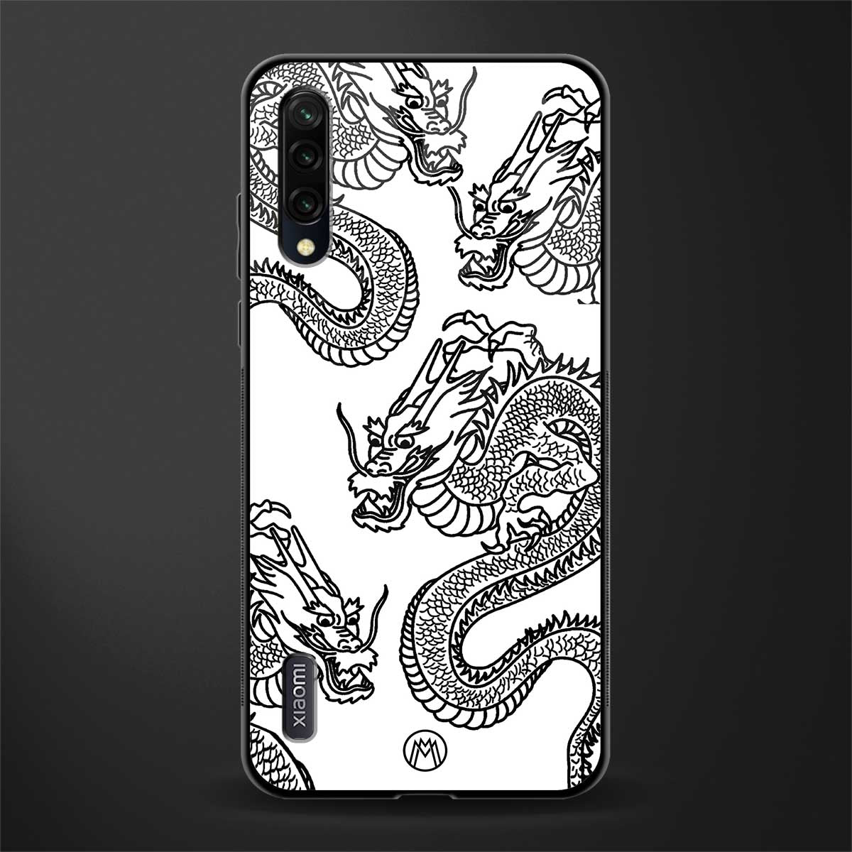 dragons lite glass case for mi a3 redmi a3 image