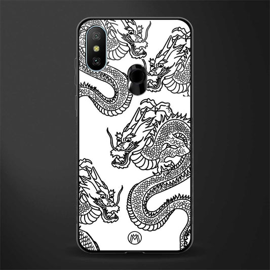 dragons lite glass case for redmi 6 pro image