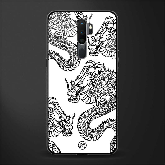 dragons lite glass case for oppo a5 2020 image