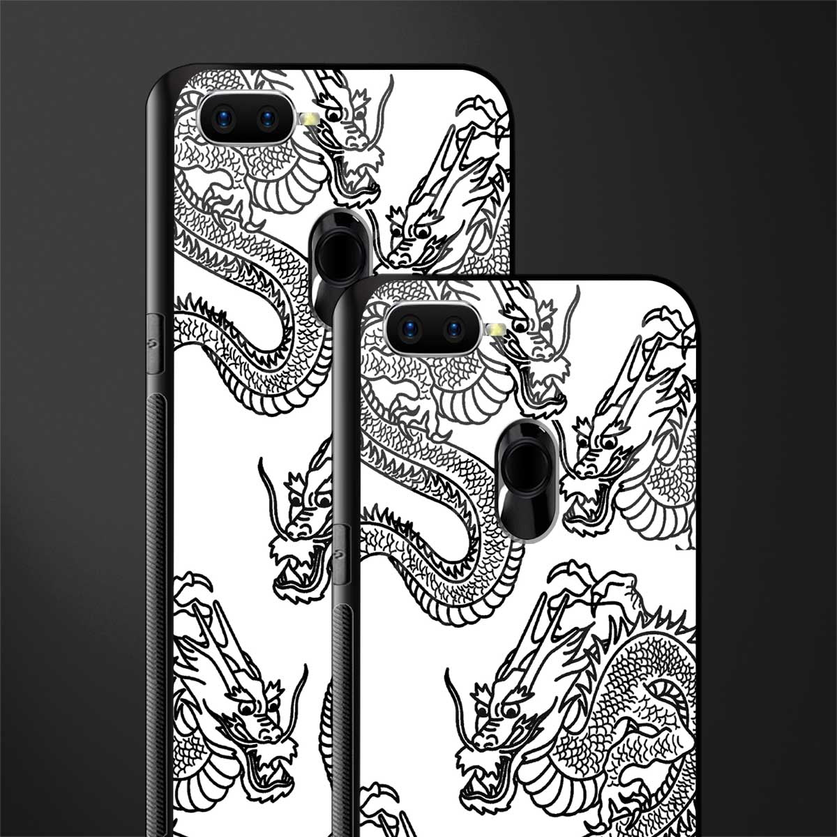 dragons lite glass case for oppo a5s image-2
