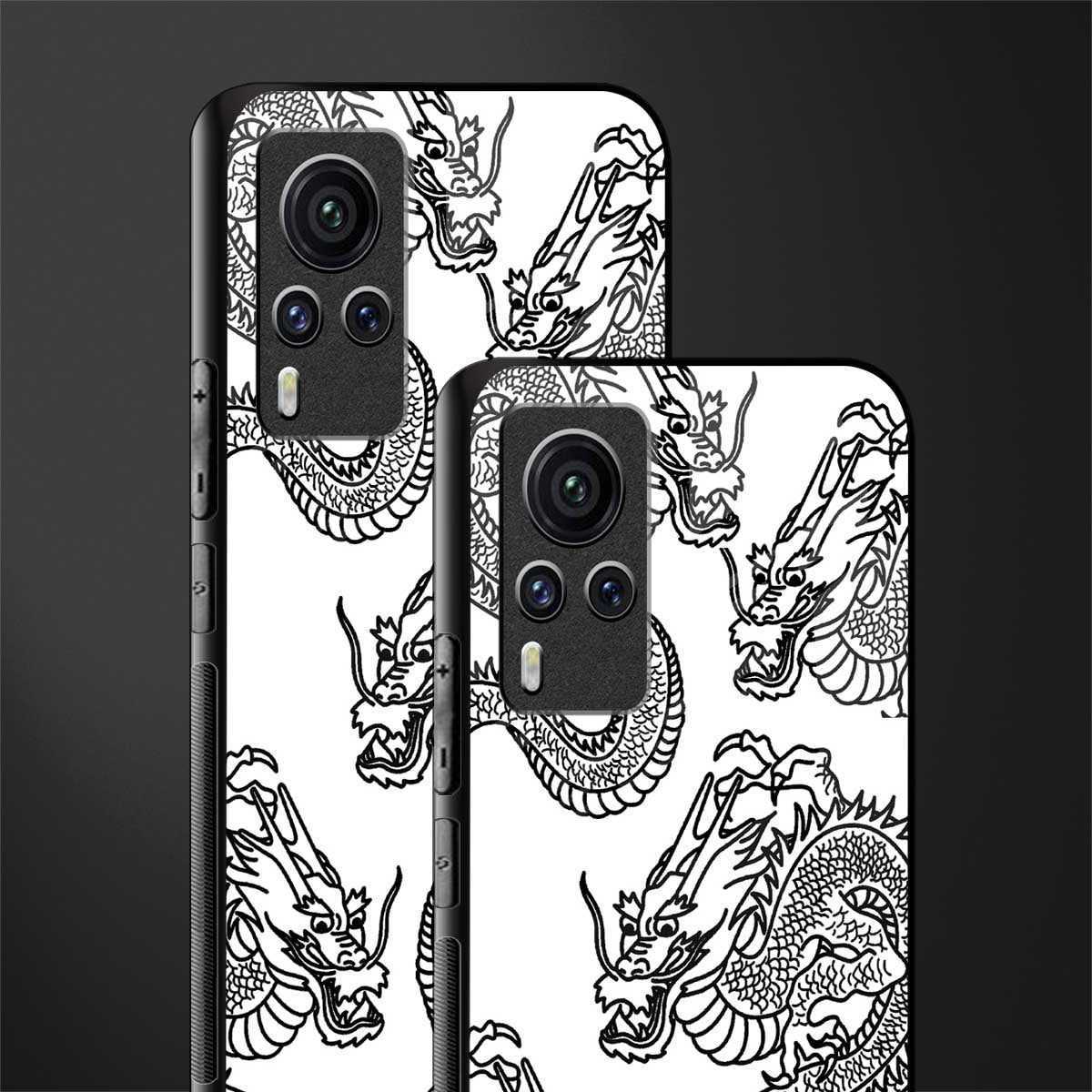 dragons lite glass case for vivo x60 pro image-2