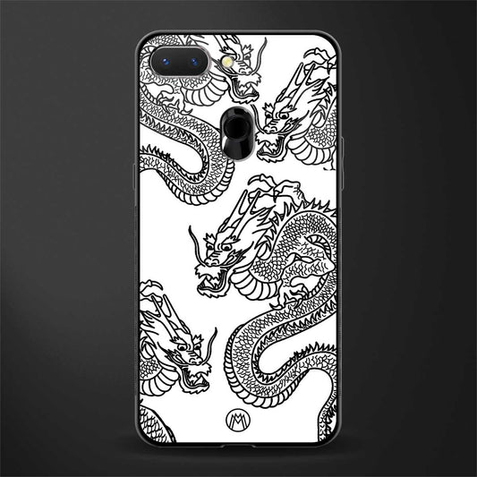 dragons lite glass case for oppo a5 image