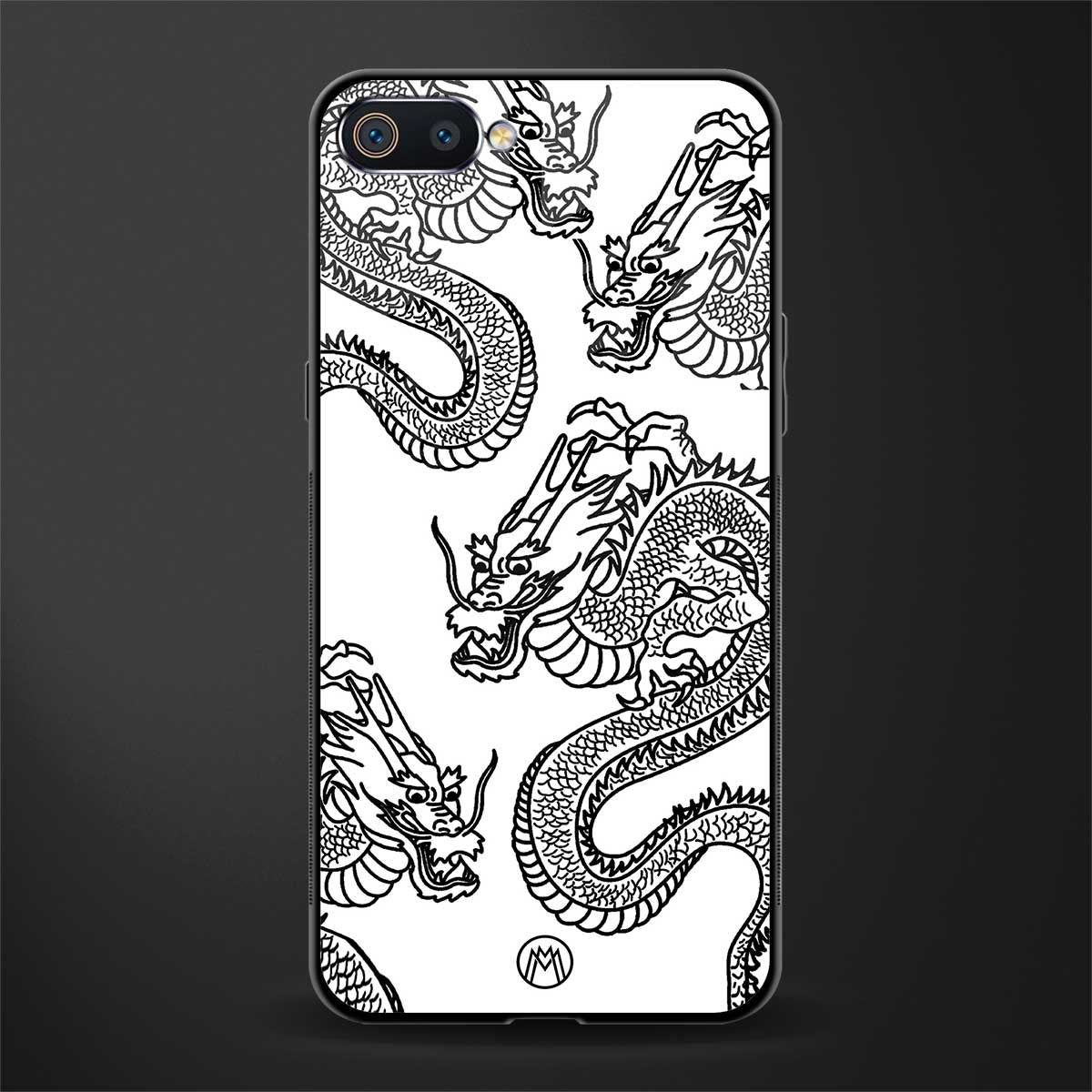 dragons lite glass case for oppo a1k image