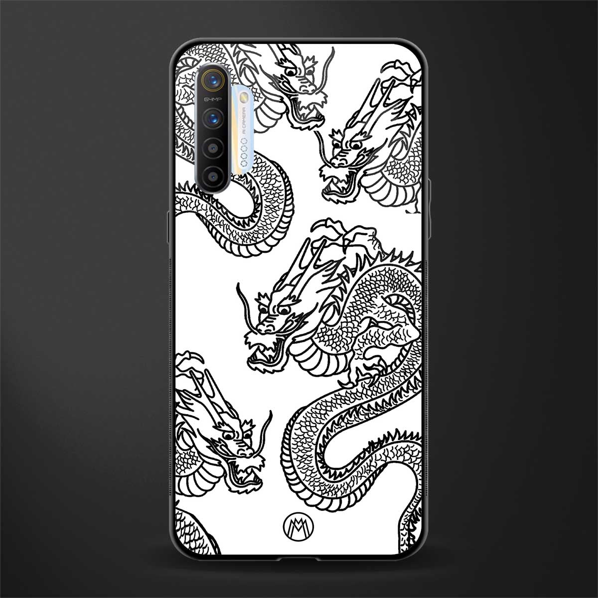 dragons lite glass case for realme xt image