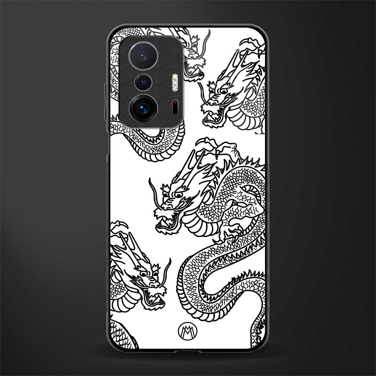 dragons lite glass case for mi 11t pro 5g image