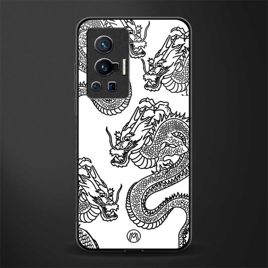 dragons lite glass case for vivo x70 pro image