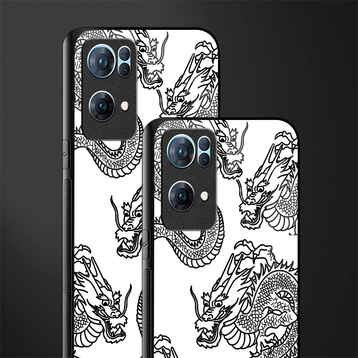 dragons lite glass case for oppo reno7 pro 5g image-2